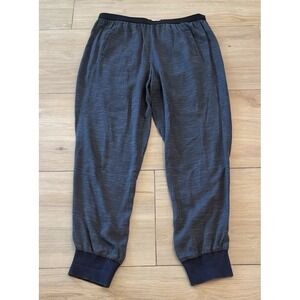 Vince Mens Modal Slub Joggers Space Dye Gray Lounge Pants Medium RN106730